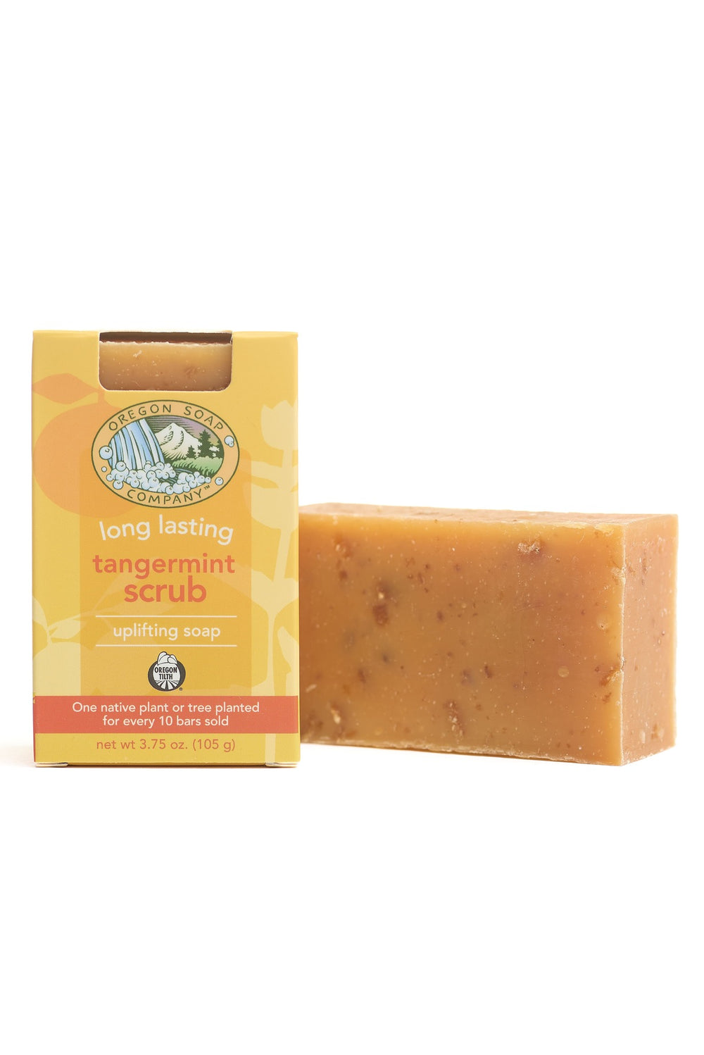 Tangermint Scrub Bar:  All Natural. Certified Organic. Non-toxic Bar Soap
