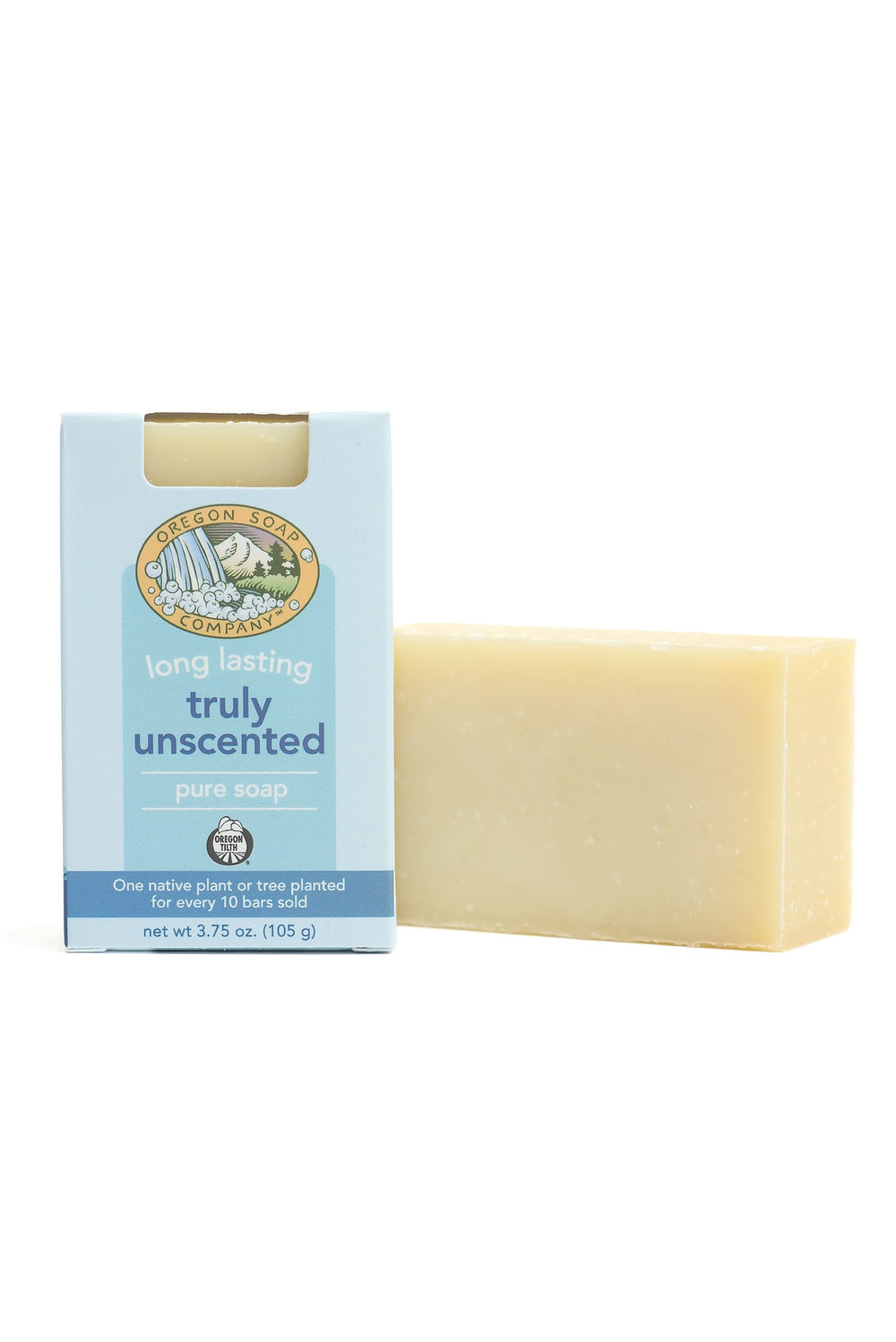 Truly Unscented Soap Bar:  All Natural. Certified Organic. Non-toxic Bar Soap