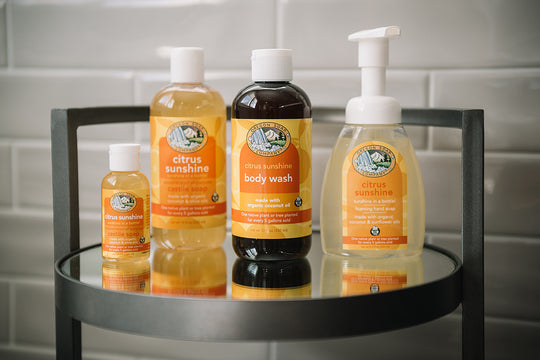 The Citrus Sunshine Complete Collection All Natural Organic Castile Hand Wash