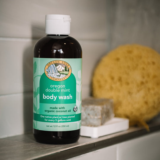 Oregon Double Mint Natural Organic Body Wash