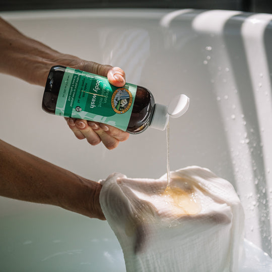 Oregon Double Mint Natural Organic Body Wash