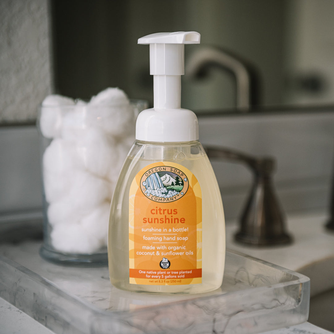 Citrus Sunshine Foaming All Natural Organic Hand Wash
