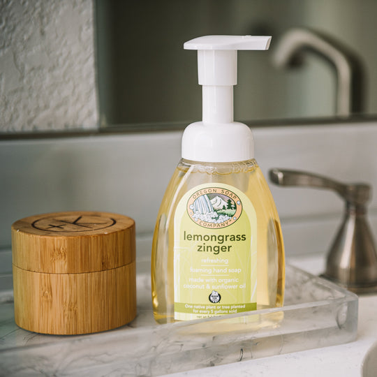 Lemongrass Zinger Foaming All Natural Organic Hand Wash