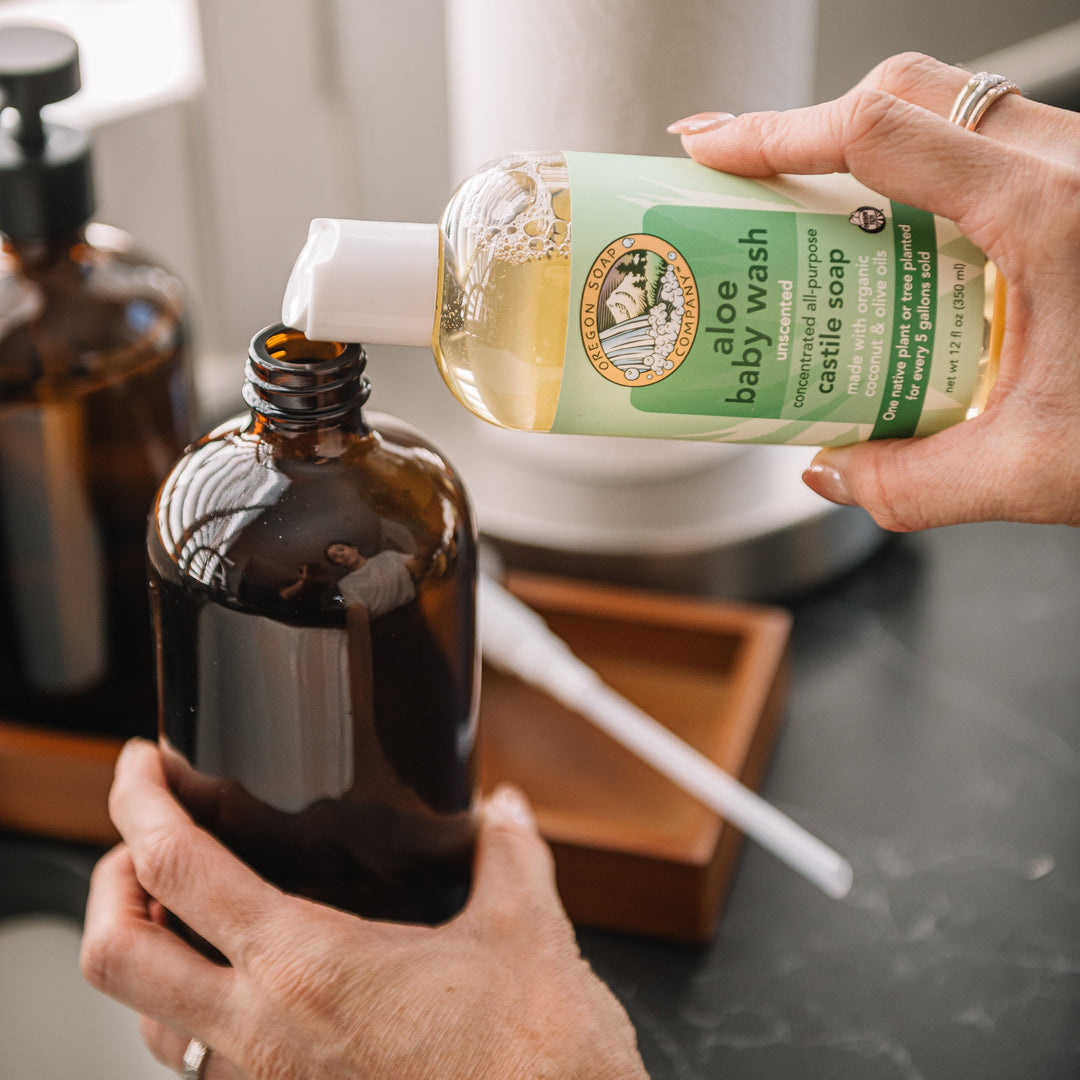 Aloe Baby Wash Liquid Organic Castile Soap