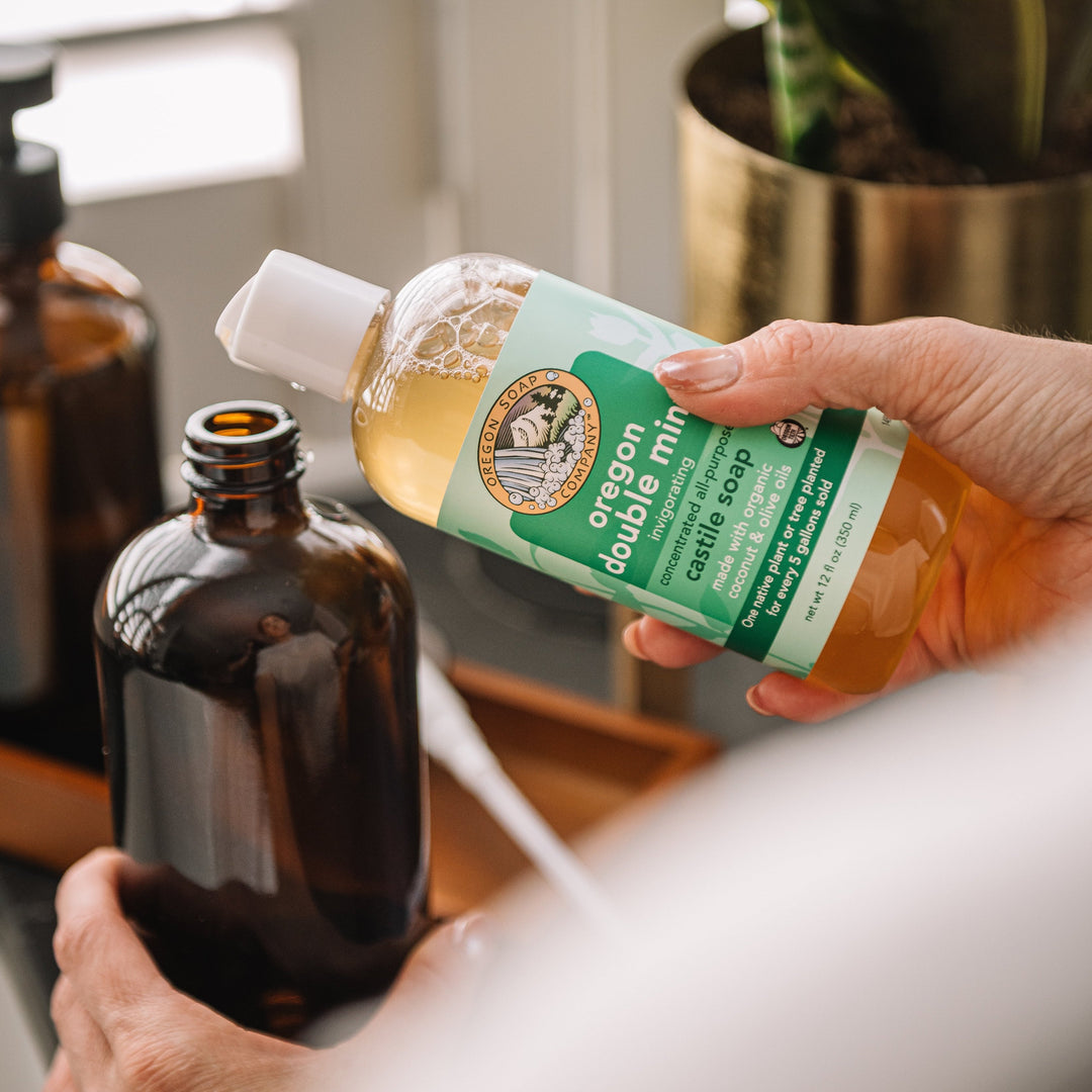 Oregon Double Mint Liquid Organic Castile Soap