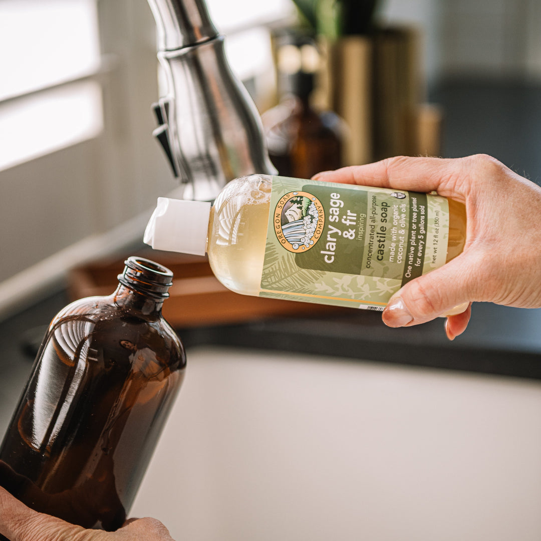 Clary Sage & Fir Liquid Organic Castile Soap