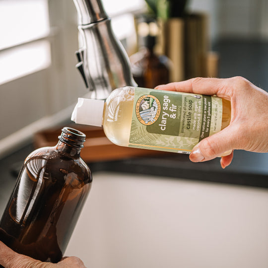 Clary Sage & Fir Liquid Organic Castile Soap