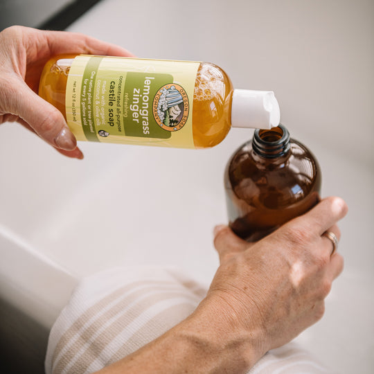 Lemongrass Zinger Liquid Organic Castile Soap
