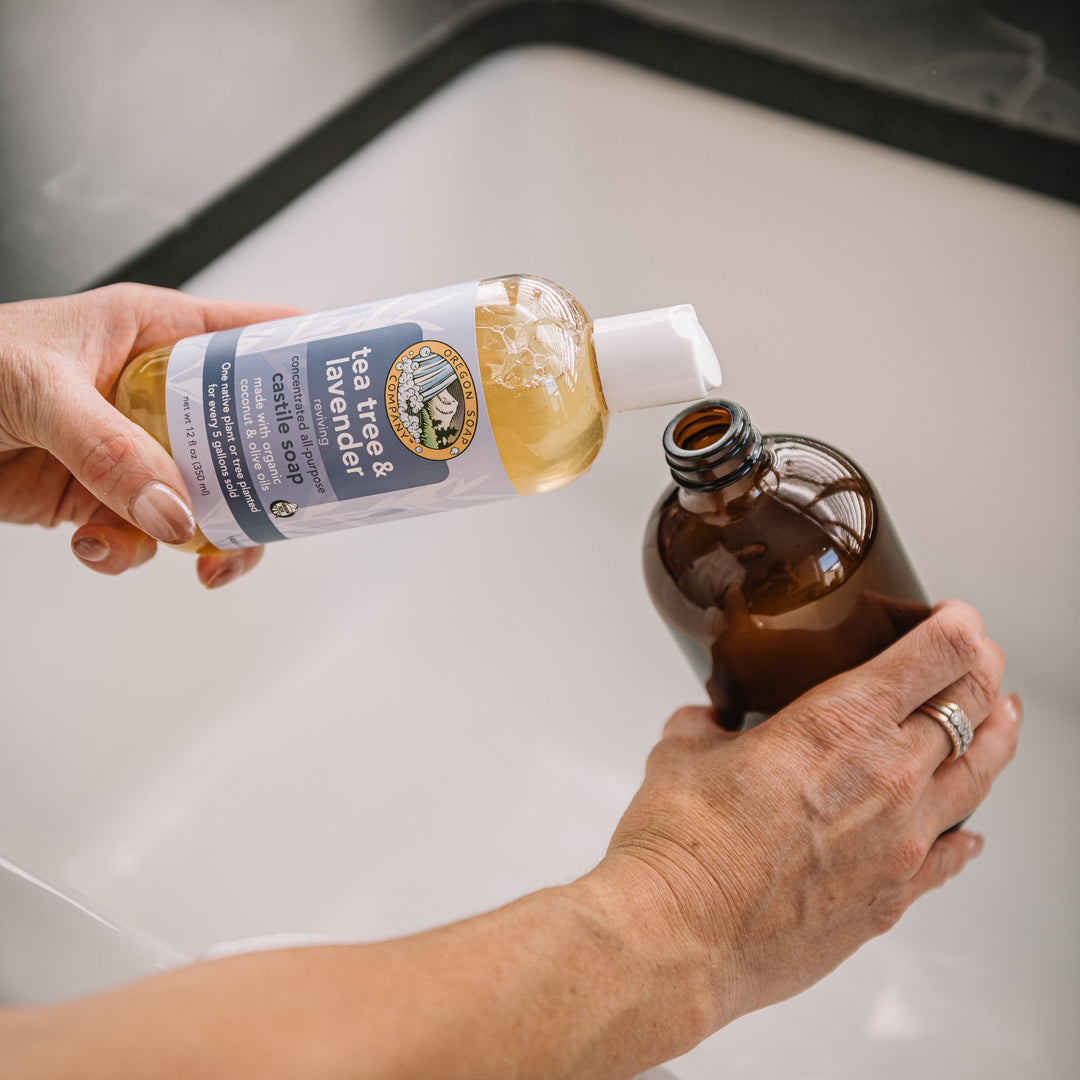 Tea Tree & Lavender Liquid Organic Castile Soap