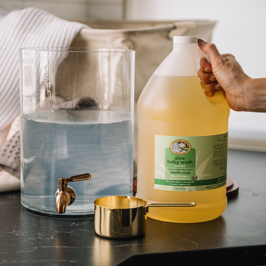 Aloe Baby Wash Liquid Organic Castile Soap