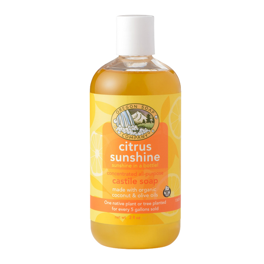 The Citrus Sunshine Complete Collection All Natural Organic Castile Hand Wash