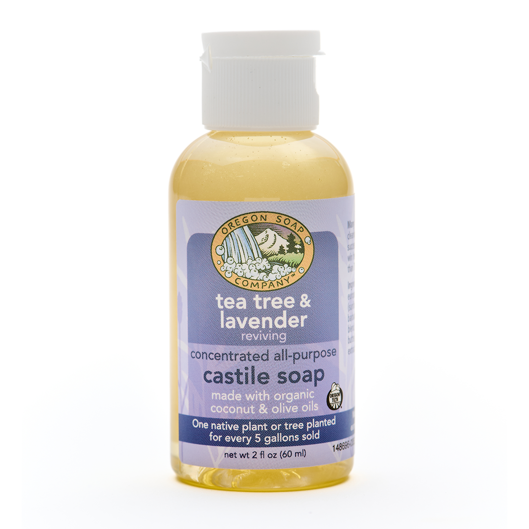 Tea Tree & Lavender 2oz Travel Soap