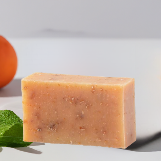 Tangermint Scrub Bar:  All Natural. Certified Organic. Non-toxic Bar Soap