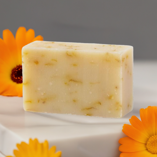 Tea Tree & Calendula Bar:  All Natural. Certified Organic. Non-toxic Bar Soap