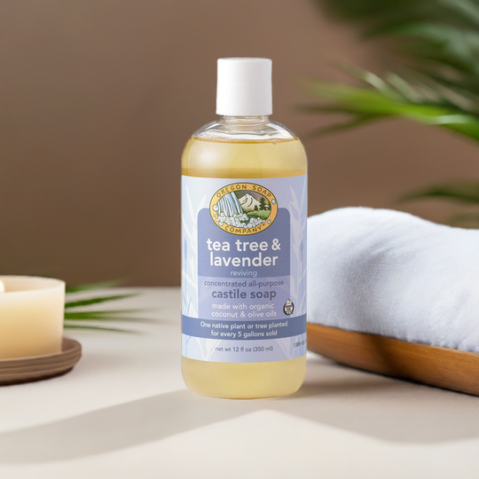 Tea Tree & Lavender Liquid Organic Castile Soap
