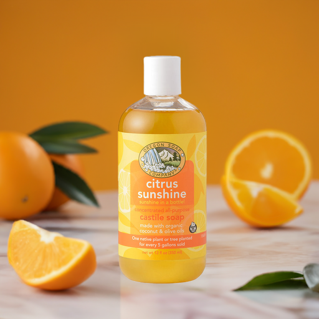 Citrus Sunshine Liquid Organic Castile Soap