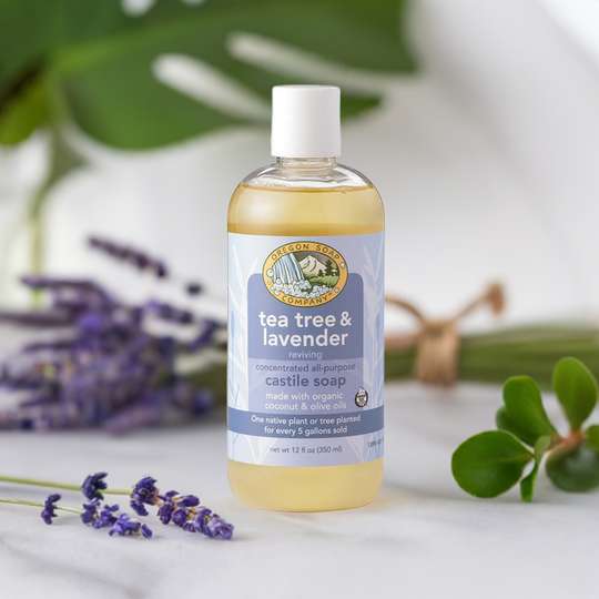 Tea Tree & Lavender Liquid Organic Castile Soap