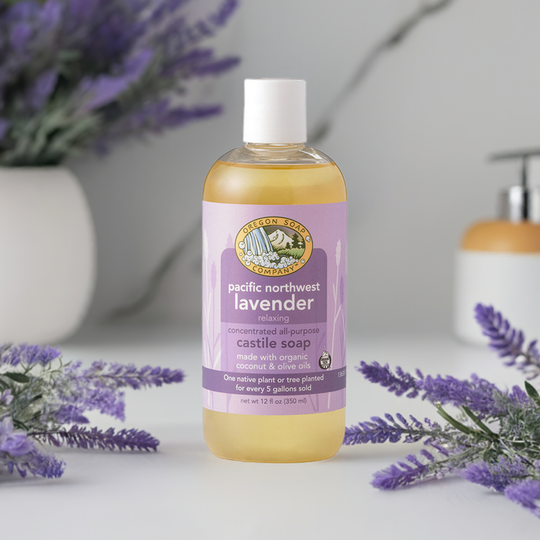 Pacific NW Lavender Liquid Organic Castile Soap
