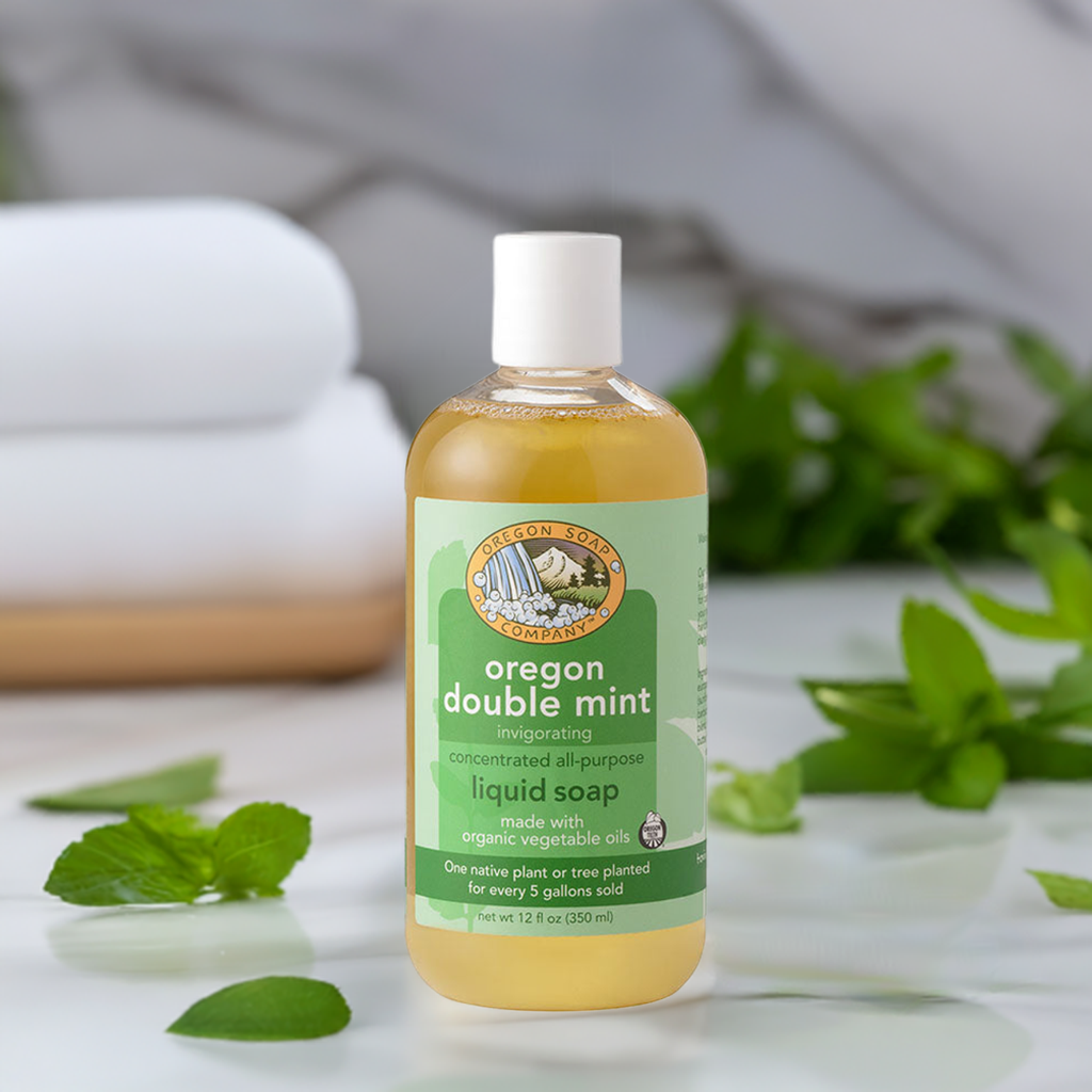 Oregon Double Mint Liquid Organic Castile Soap