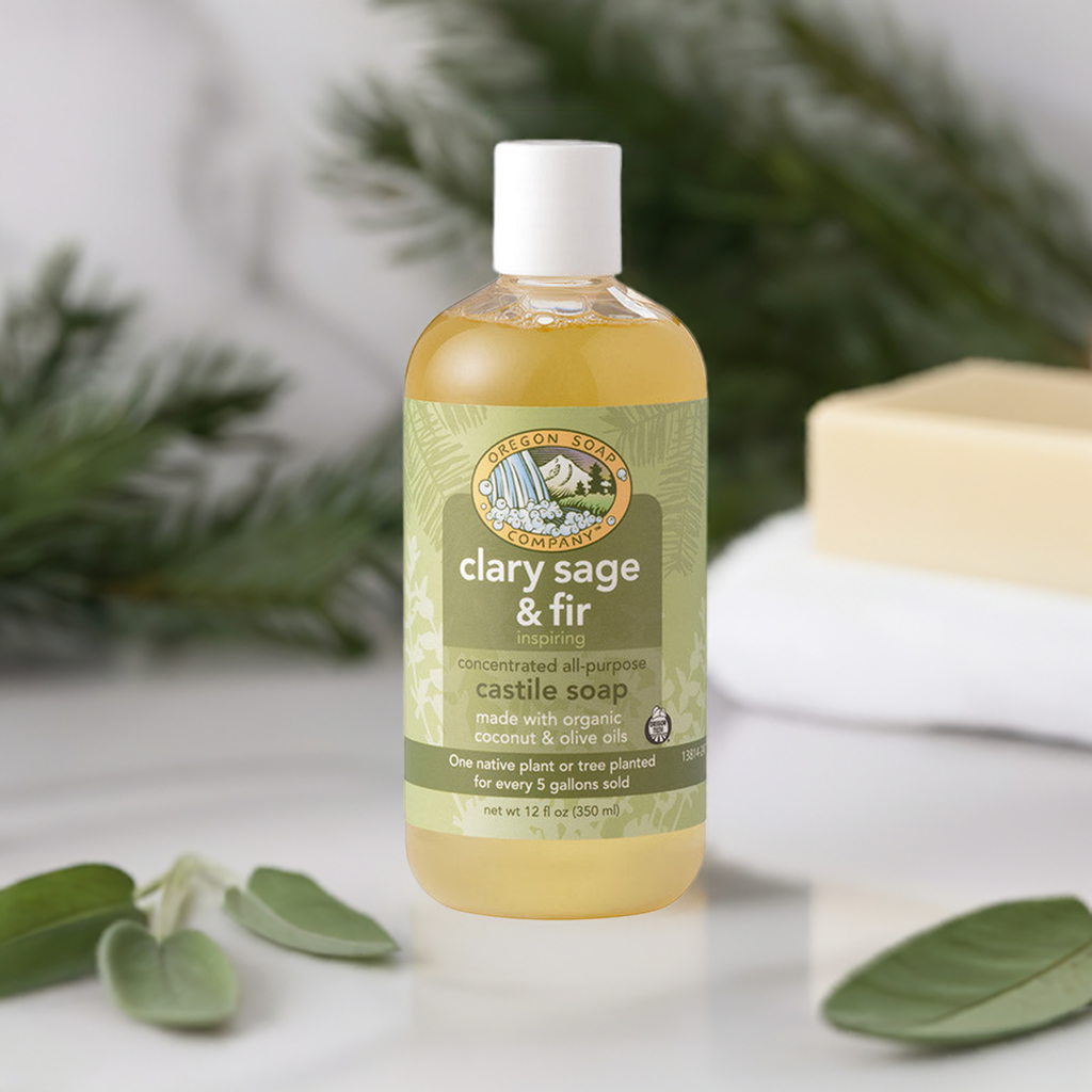 Clary Sage & Fir Liquid Organic Castile Soap