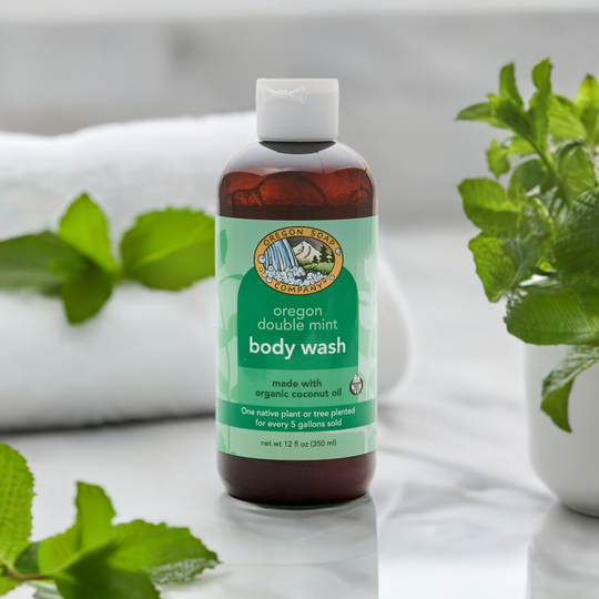 Oregon Double Mint Natural Organic Body Wash