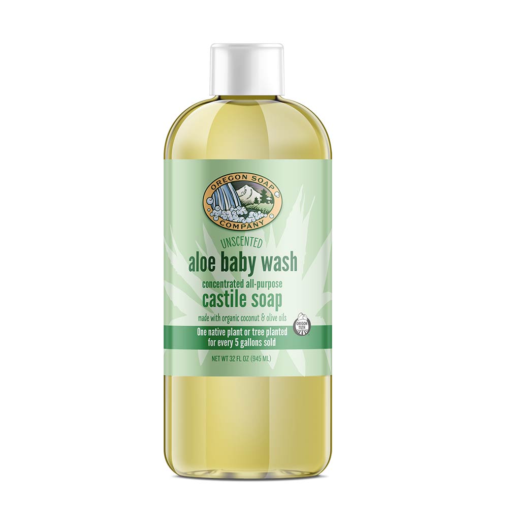 Aloe Baby Wash Liquid Organic Castile Soap