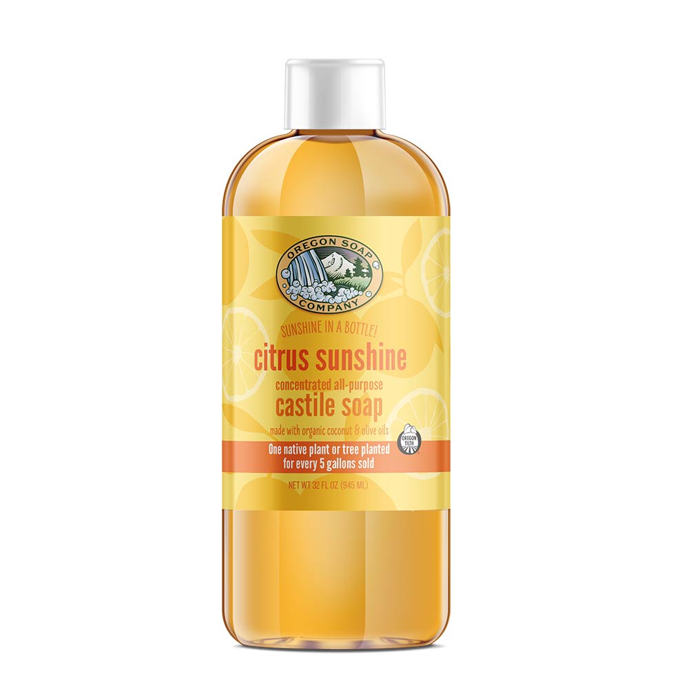 Citrus Sunshine Liquid Organic Castile Soap