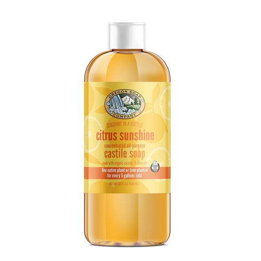 Citrus Sunshine Liquid Organic Castile Soap