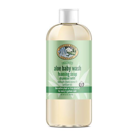 Aloe Baby Wash Foaming All Natural Organic Hand Wash