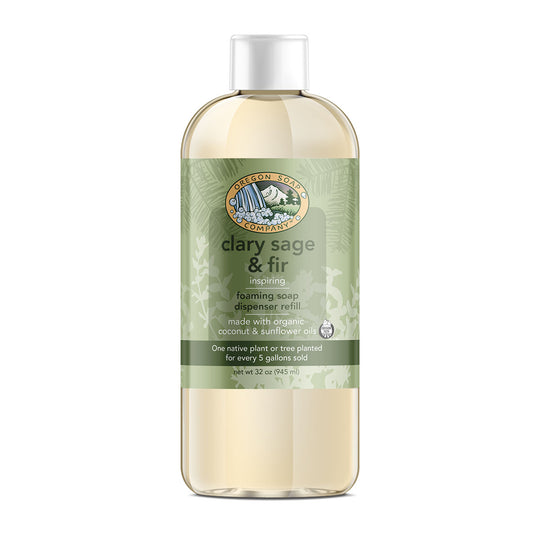Clary Sage & Fir Foaming All Natural Organic Hand Wash