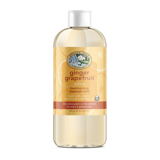 Ginger Grapefruit Foaming All Natural Organic Hand Wash