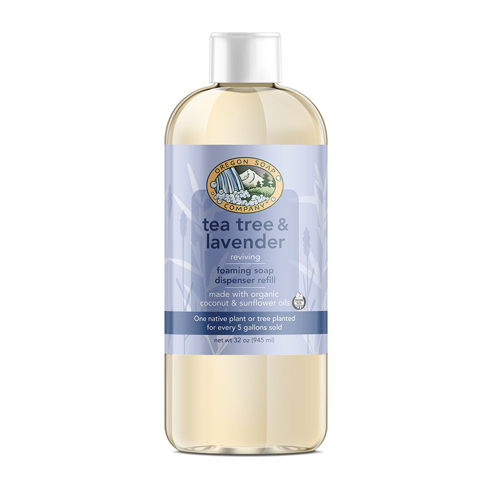 Tea Tree & Lavender Foaming All Natural Organic Hand Wash