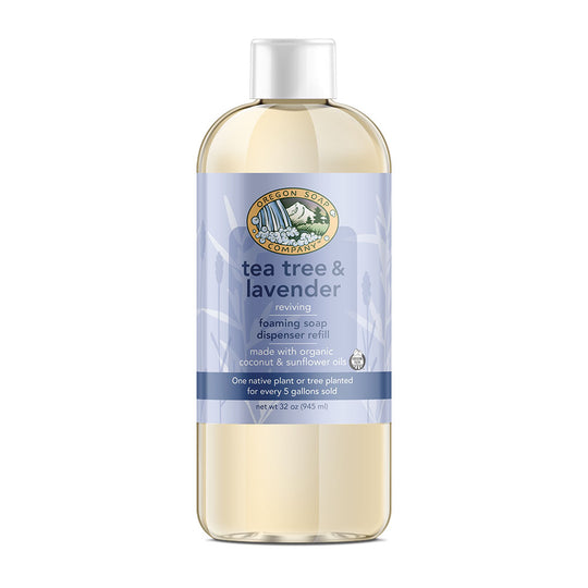 Tea Tree & Lavender Foaming All Natural Organic Hand Wash