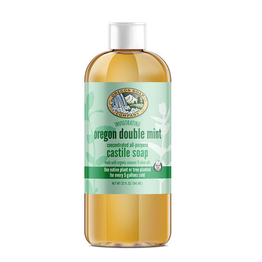 Oregon Double Mint Liquid Organic Castile Soap