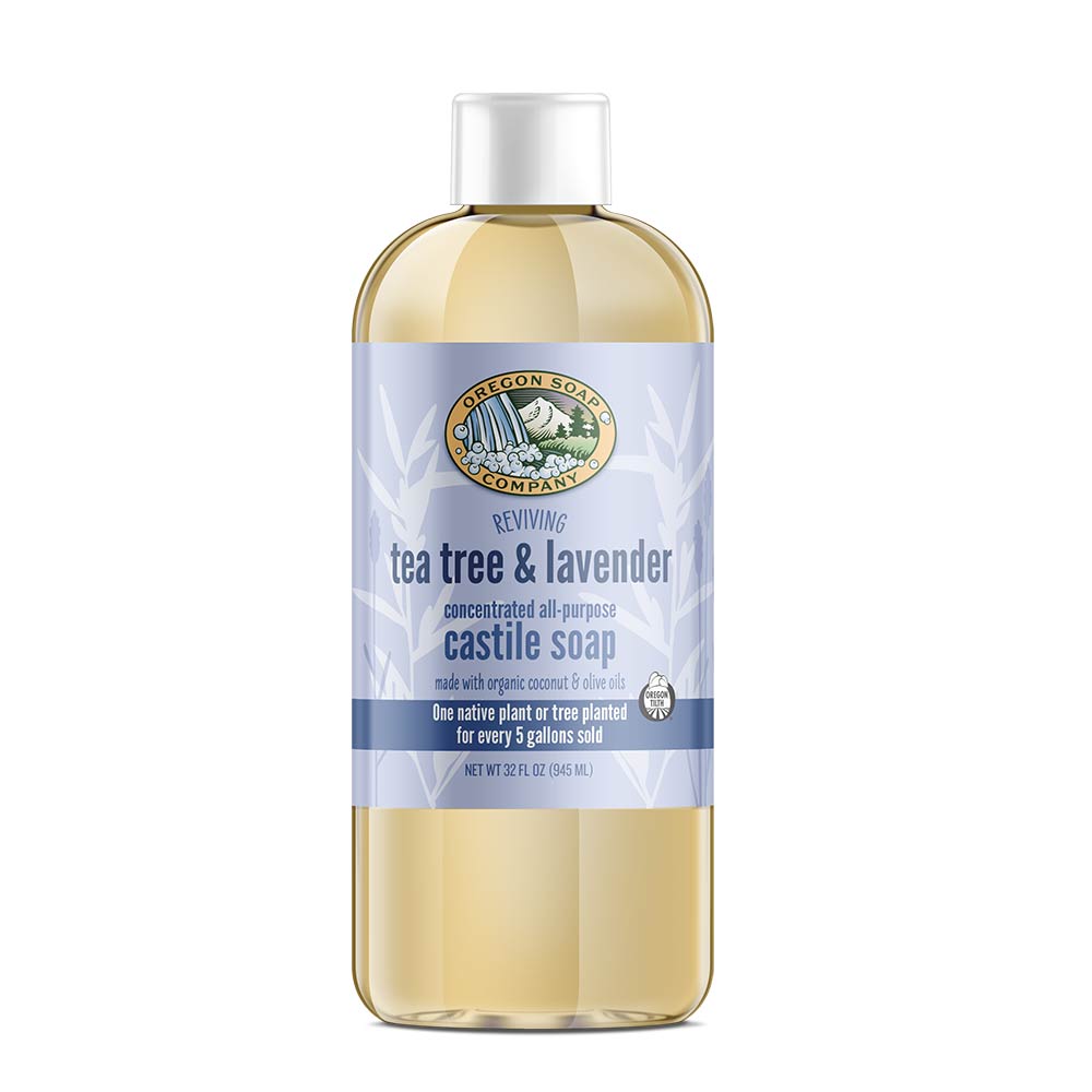 Tea Tree & Lavender Liquid Organic Castile Soap