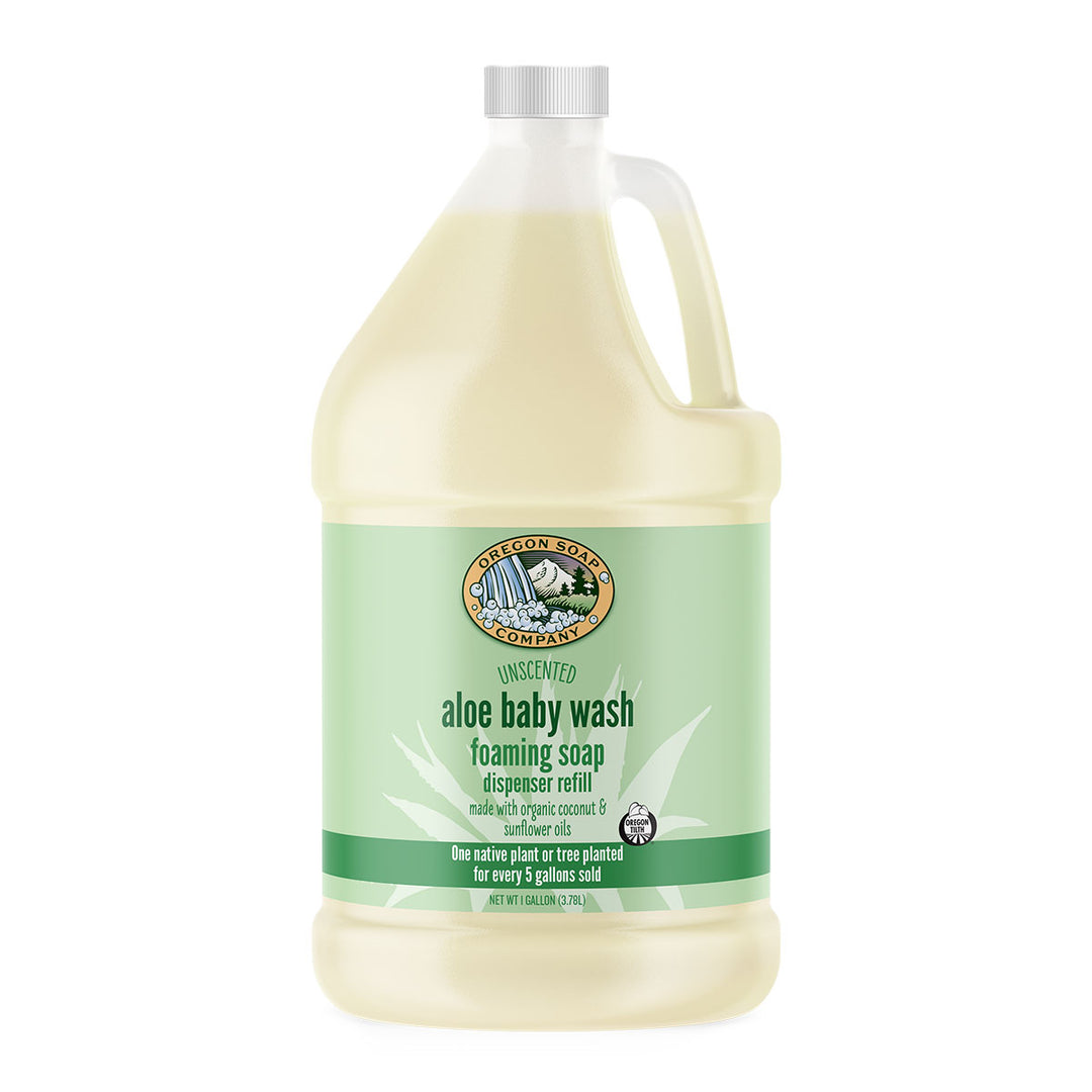 Aloe Baby Wash Foaming All Natural Organic Hand Wash