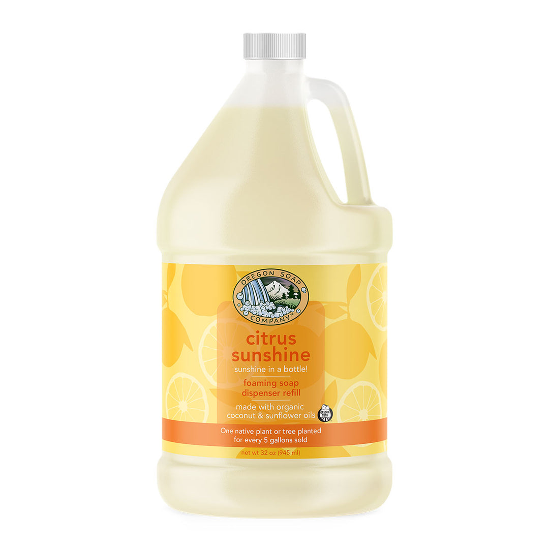 Citrus Sunshine Foaming All Natural Organic Hand Wash