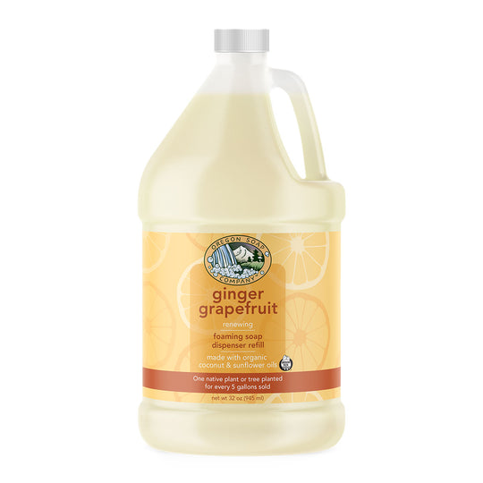 Ginger Grapefruit Foaming All Natural Organic Hand Wash