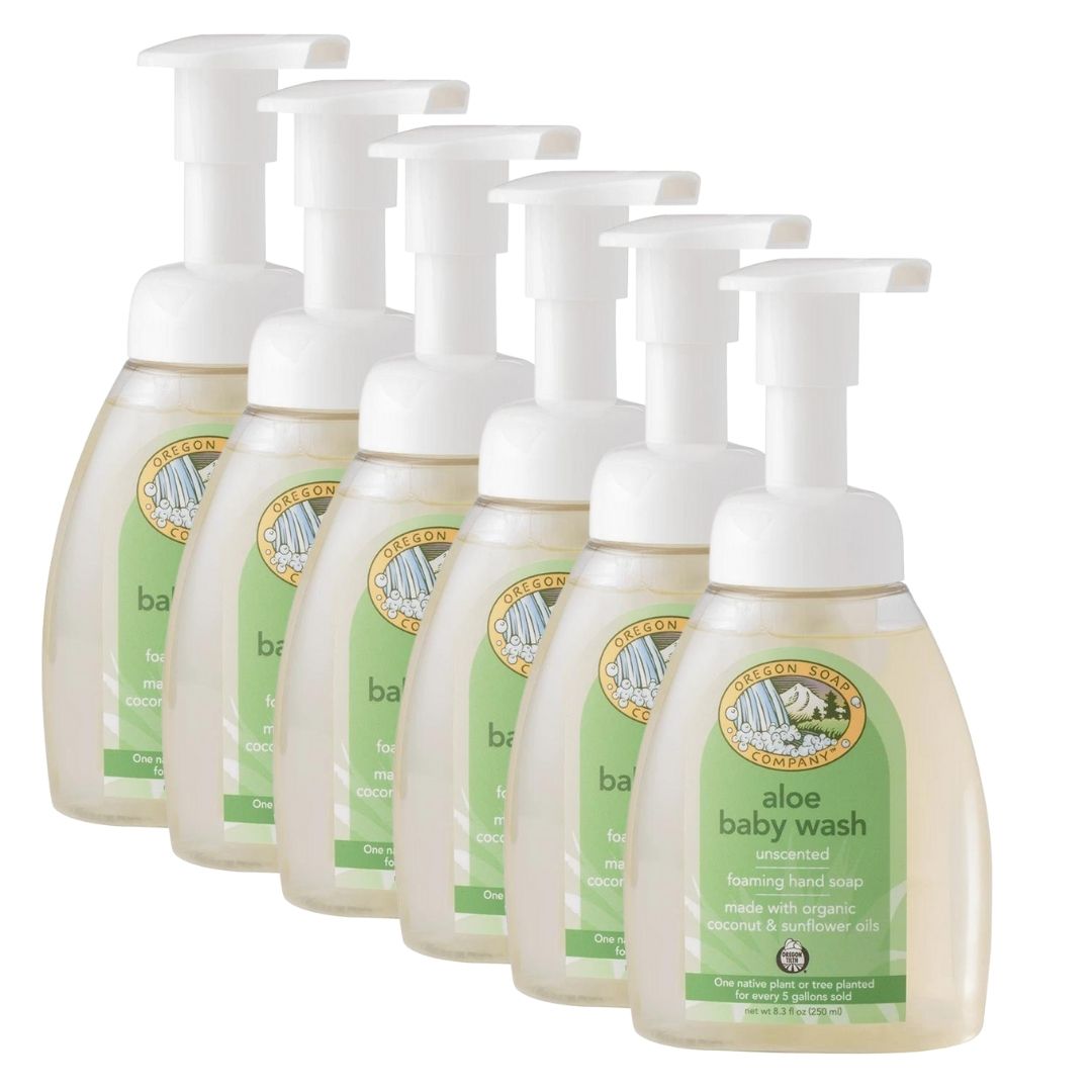 Aloe Baby Wash Foaming All Natural Organic Hand Wash
