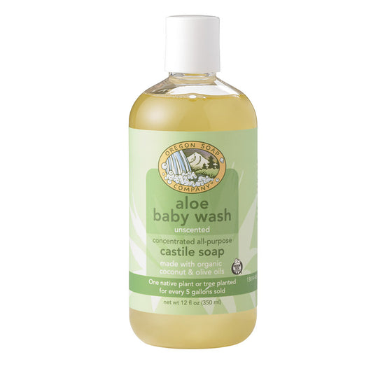 Aloe Baby Wash Liquid Organic Castile Soap