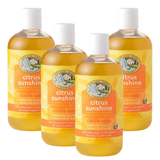 Citrus Sunshine Liquid Organic Castile Soap