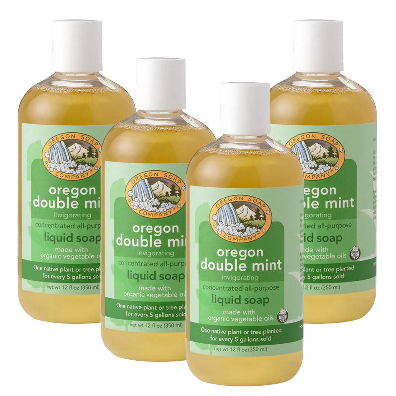 Oregon Double Mint Liquid Organic Castile Soap