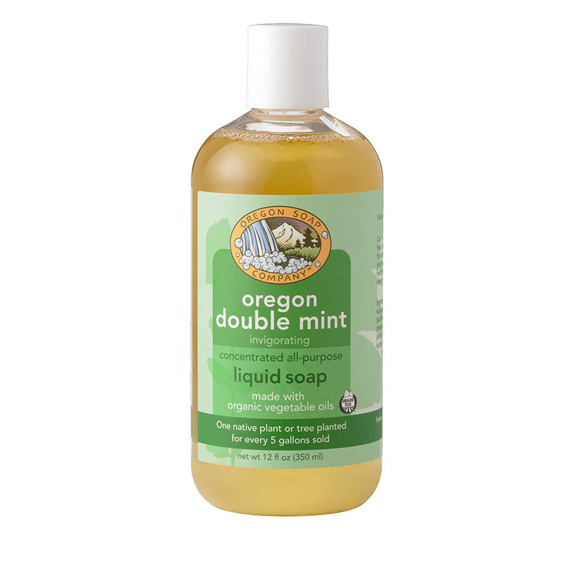 Oregon Double Mint Liquid Organic Castile Soap