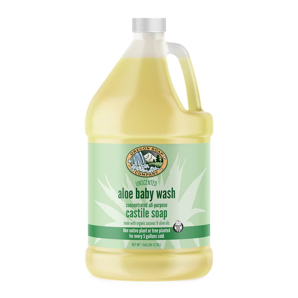 Aloe Baby Wash Liquid Organic Castile Soap