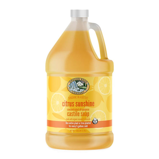 Citrus Sunshine Liquid Organic Castile Soap