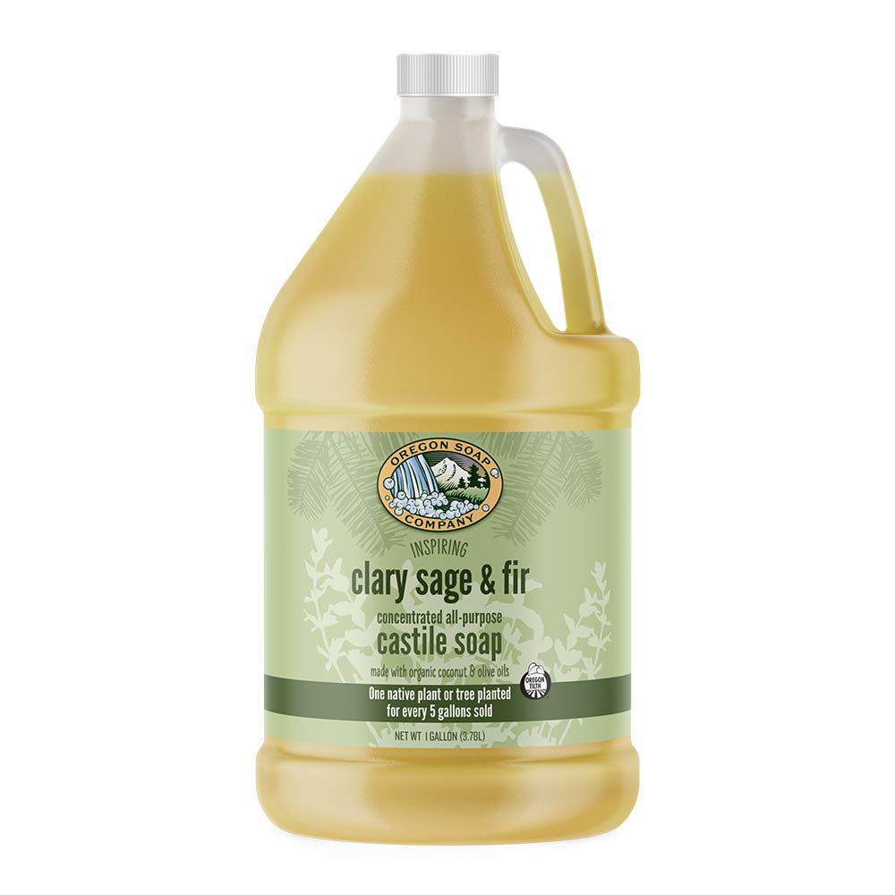 Clary Sage & Fir Liquid Organic Castile Soap