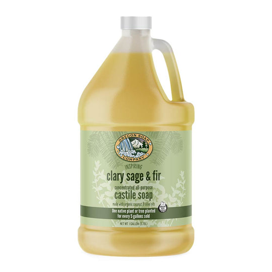 Clary Sage & Fir Liquid Organic Castile Soap