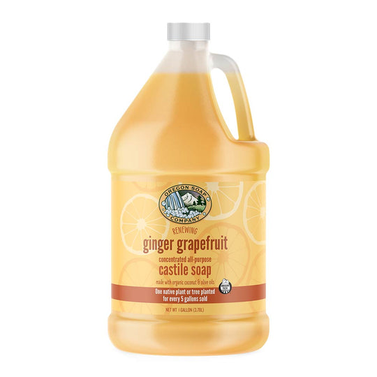 Ginger Grapefruit Liquid Organic Castile Soap