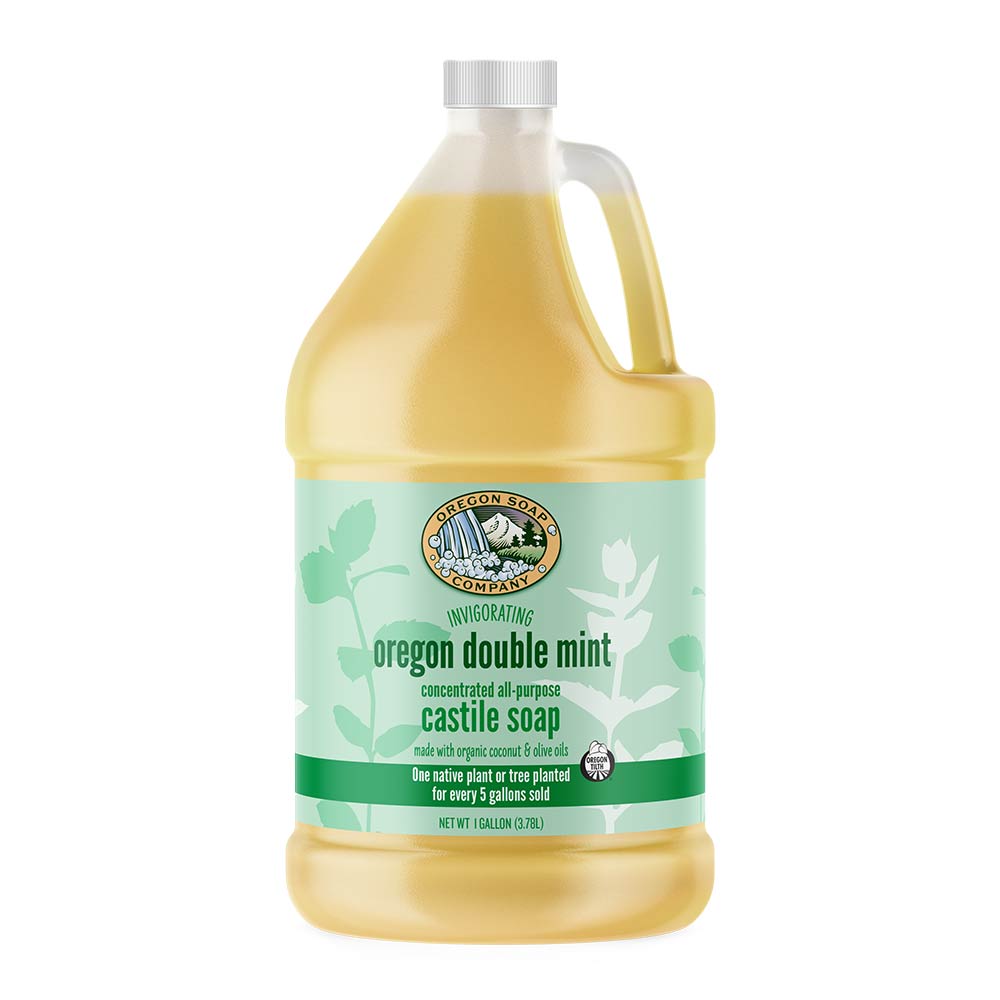 Oregon Double Mint Liquid Organic Castile Soap
