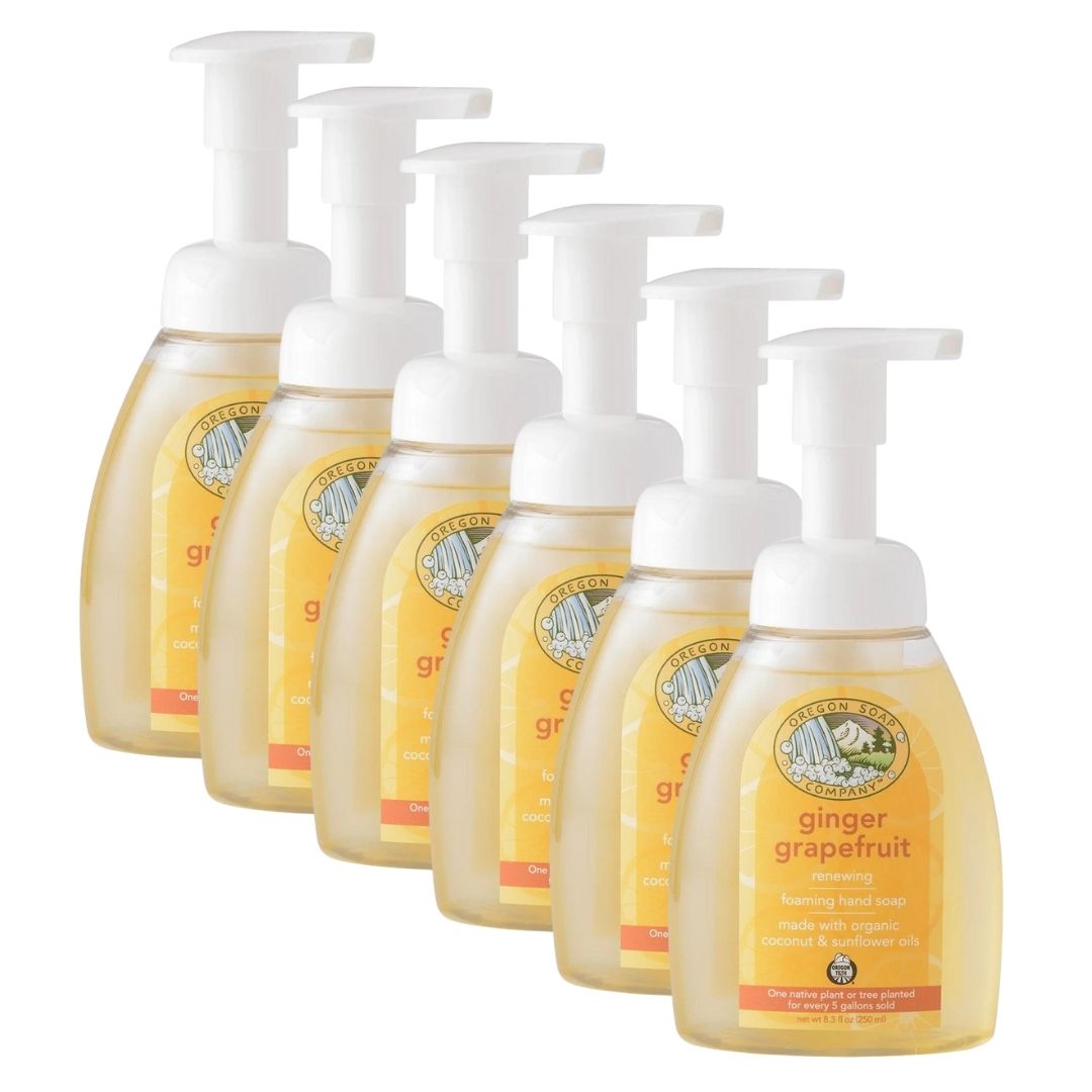 Ginger Grapefruit Foaming All Natural Organic Hand Wash